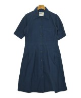 MHL.（エムエイチエル）シャツワンピース 紺 サイズ:2(M位) レディース/2200689482236