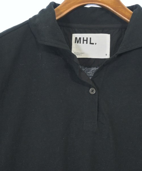 MHL.（エムエイチエル）ポロシャツ 黒 サイズ:2(M位) レディース/2200689482441