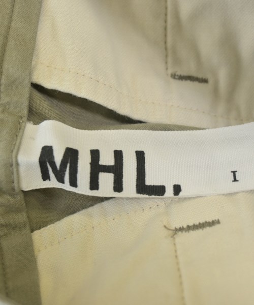 MHL.（エムエイチエル）ひざ丈スカート カーキ サイズ:1(S位) レディース/2200691107011