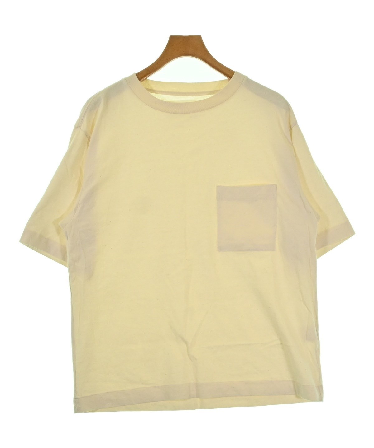 MHL.（エムエイチエル）Tシャツ・カットソー ベージュ サイズ:L メンズ