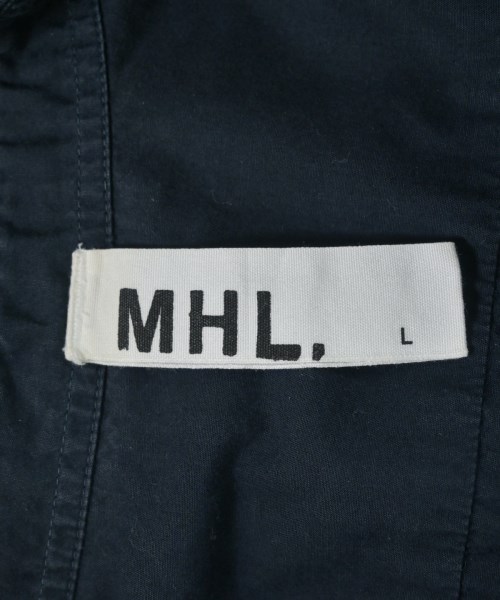 MHL.（エムエイチエル）カジュアルシャツ 紺 サイズ:L メンズ/2200694386086