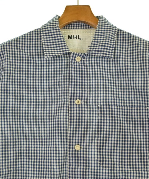MHL.（エムエイチエル）カジュアルシャツ 紺 サイズ:M メンズ/2200654905050