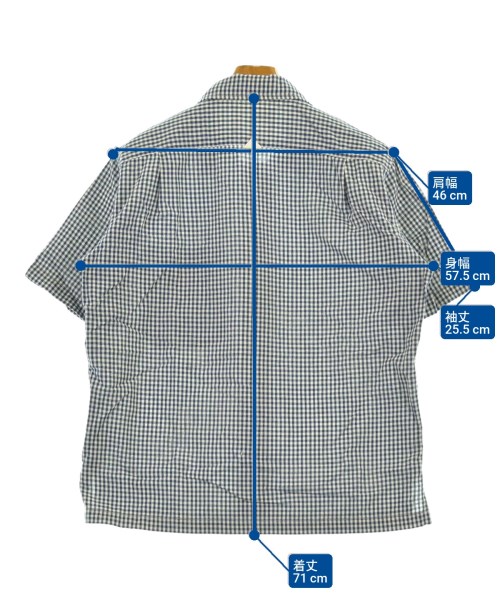 MHL.（エムエイチエル）カジュアルシャツ 紺 サイズ:M メンズ/2200654905050