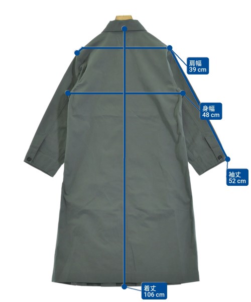 MHL.（エムエイチエル）シャツワンピース グレー サイズ:1(S位) レディース/2200648762010