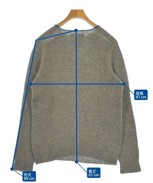 MHL.（エムエイチエル）ニット・セーター グレー サイズ:M メンズ/2200649537020