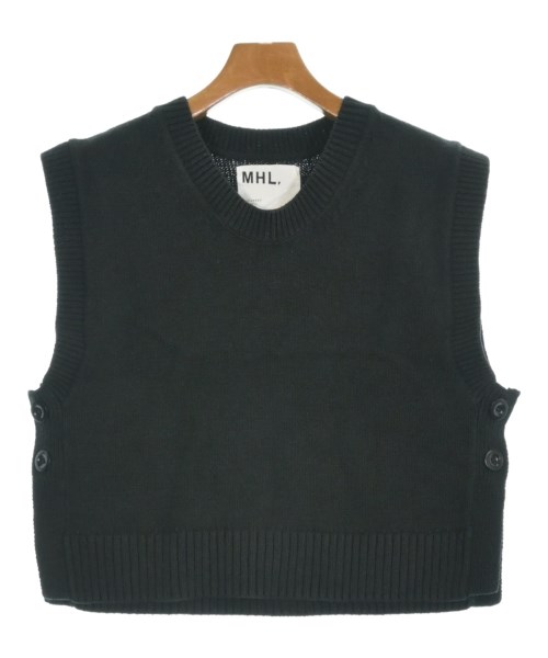 MHL.(エムエイチエル)ベスト 紺 サイズ:2(M位)/2200655787051