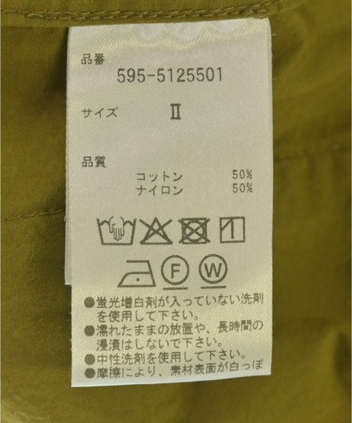 MHL.（エムエイチエル）その他 カーキ サイズ:2(M位) レディース/2200655787099