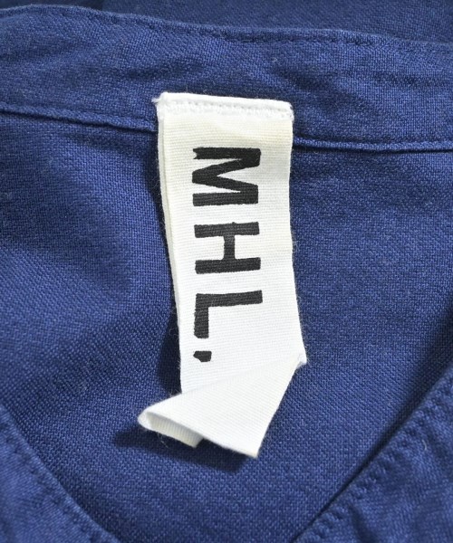 MHL.（エムエイチエル）カジュアルシャツ 青 サイズ:2(M位) レディース/2200655787167