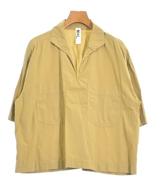 MHL.(エムエイチエル)カジュアルシャツ 黄 サイズ:1(S位)/2200656025039