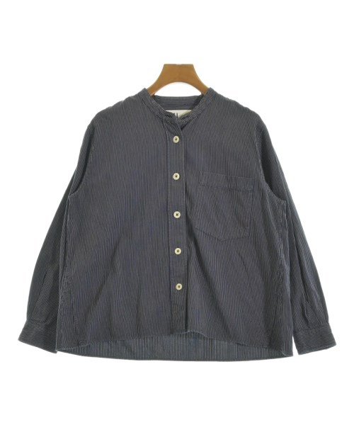 MHL.(エムエイチエル)カジュアルシャツ 紺 サイズ:1(S位)/2200652220056