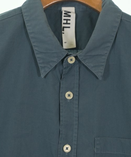 MHL.（エムエイチエル）カジュアルシャツ 緑 サイズ:S メンズ/2200650780118