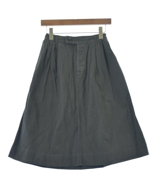 MHL.(エムエイチエル)ひざ丈スカート グレー サイズ:1(S位)/2200652306040