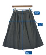 MHL.（エムエイチエル）ひざ丈スカート グレー サイズ:1(S位) レディース/2200652306040