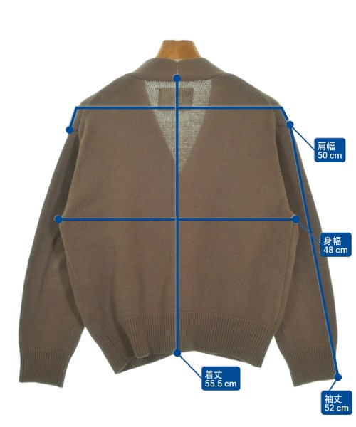 MHL.（エムエイチエル）カーディガン 茶 サイズ:2(M位) レディース/2200657434014