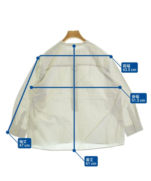 MHL.（エムエイチエル）カジュアルシャツ グレー サイズ:1(S位) レディース/2200651897051