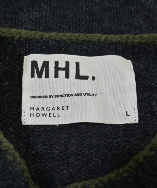 MHL.（エムエイチエル）ニット・セーター 紺 サイズ:L メンズ/2200658168116