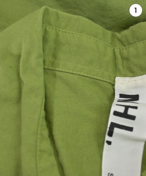 MHL.（エムエイチエル）カジュアルシャツ 緑 サイズ:S メンズ/2200658896040