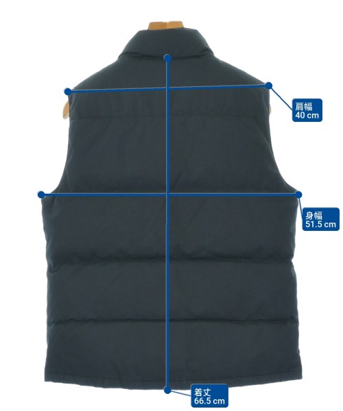 MHL.（エムエイチエル）ダウンジャケット/ダウンベスト 紺 サイズ:L メンズ/2200657841690