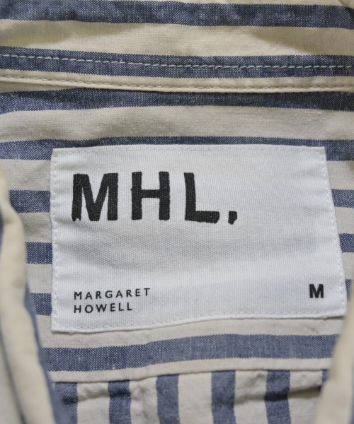MHL.（エムエイチエル）カジュアルシャツ 青 サイズ:M メンズ/2200658980053