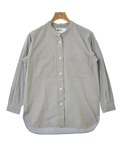 MHL.(エムエイチエル)カジュアルシャツ グレー サイズ:1(S位)/2200658341069