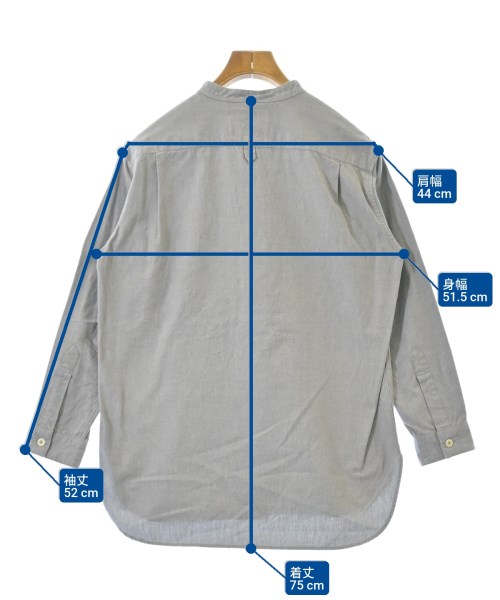 MHL.（エムエイチエル）カジュアルシャツ グレー サイズ:1(S位) レディース/2200658341069