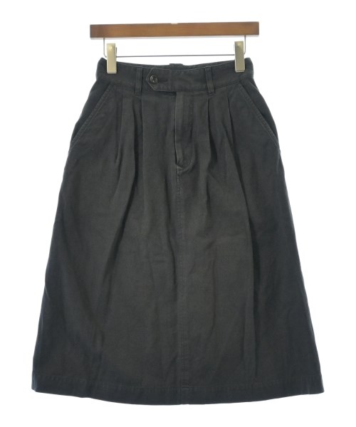 MHL.(エムエイチエル)ひざ丈スカート 黒 サイズ:1(S位)/2200660487038