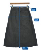 MHL.（エムエイチエル）ひざ丈スカート 黒 サイズ:1(S位) レディース/2200660487038