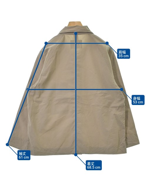 MHL.（エムエイチエル）カジュアルシャツ ベージュ サイズ:S メンズ/2200656212040