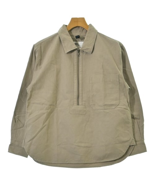 MHL.(エムエイチエル)カジュアルシャツ ベージュ サイズ:S/2200656212132