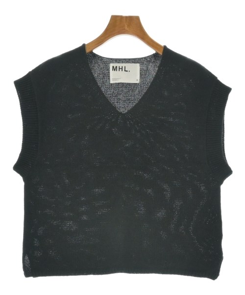 MHL.(エムエイチエル)ベスト/ノースリーブ 黒 サイズ:2(M位)/2200656212163