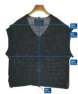 MHL.（エムエイチエル）ベスト/ノースリーブ 黒 サイズ:2(M位) レディース/2200656212163