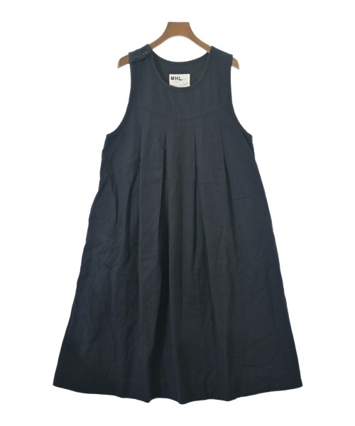 MHL.(エムエイチエル)ワンピース 紺 サイズ:2(M位)/2200656212217
