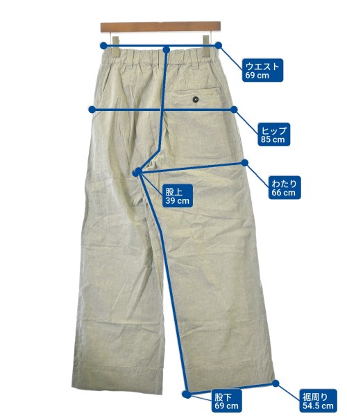 MHL.（エムエイチエル）チノパン グレー サイズ:2(M位) レディース/2200656212279