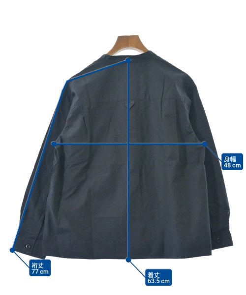 MHL.（エムエイチエル）ブラウス 紺 サイズ:2(M位) レディース/2200656212286