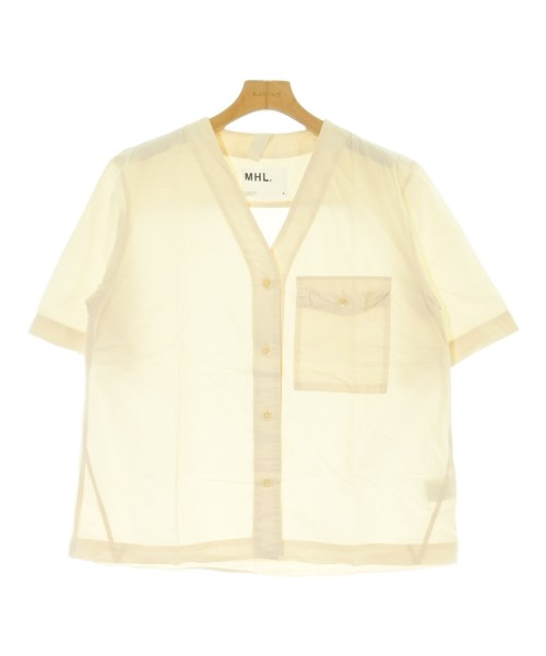 MHL.(エムエイチエル)ブラウス ベージュ サイズ:2(M位)/2200656212361