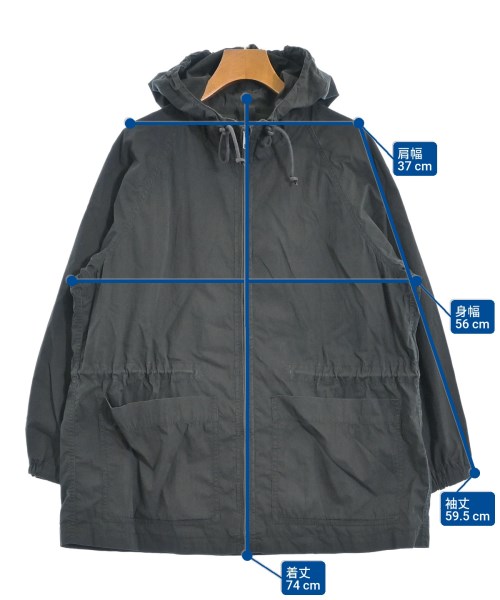 MHL.（エムエイチエル）マウンテンパーカー 黒 サイズ:2(M位) レディース/2200661179079