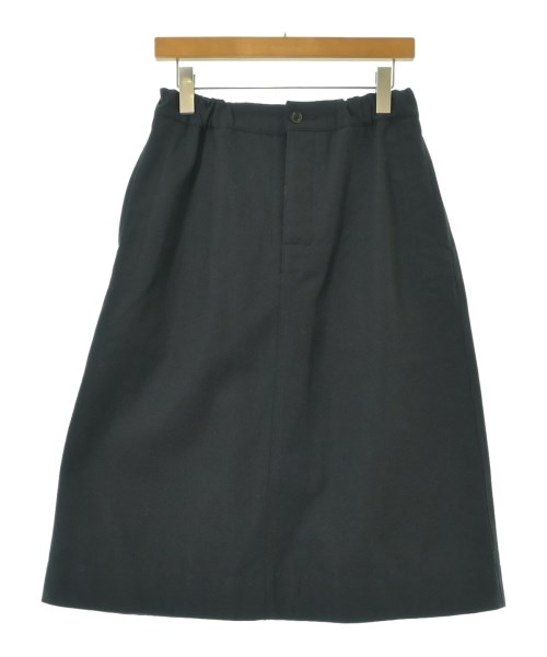 MHL.(エムエイチエル)ロング・マキシ丈スカート 黒 サイズ:1(S位)/2200661179086