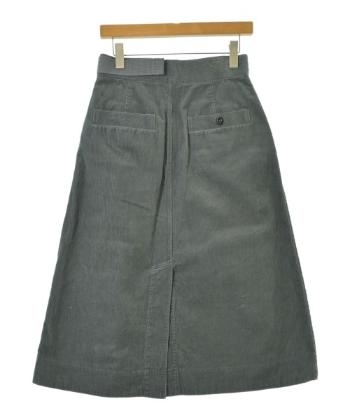 MHL.（エムエイチエル）ロング・マキシ丈スカート グレー サイズ:1(S位) レディース/2200661179093