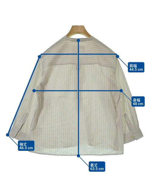 MHL.（エムエイチエル）カジュアルシャツ 白 サイズ:1(S位) レディース/2200661179123