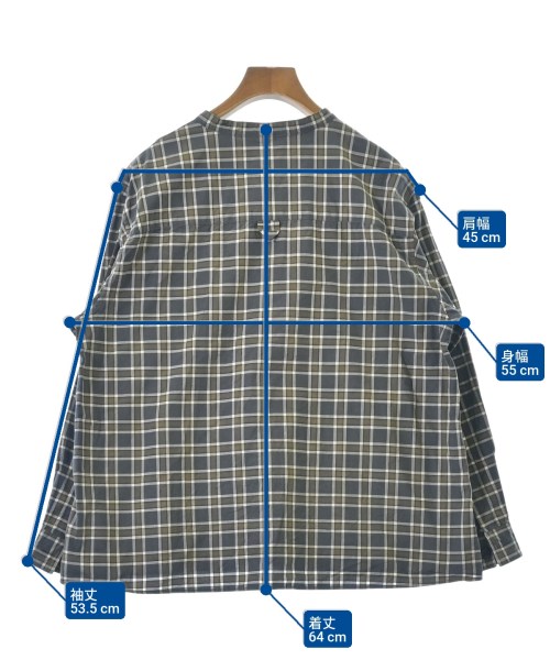 MHL.（エムエイチエル）カジュアルシャツ グレー サイズ:2(M位) レディース/2200661179130