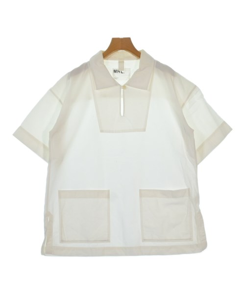 MHL.(エムエイチエル)カジュアルシャツ 白 サイズ:1(S位)/2200661179239
