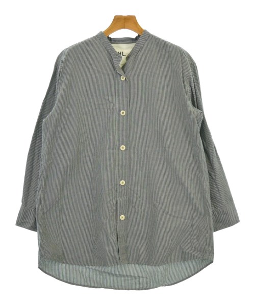 MHL.(エムエイチエル)カジュアルシャツ 紺 サイズ:1(S位)/2200661179253