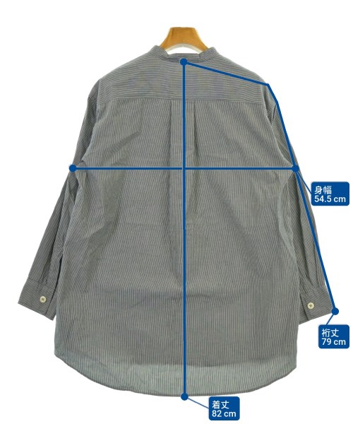 MHL.（エムエイチエル）カジュアルシャツ 紺 サイズ:1(S位) レディース/2200661179253