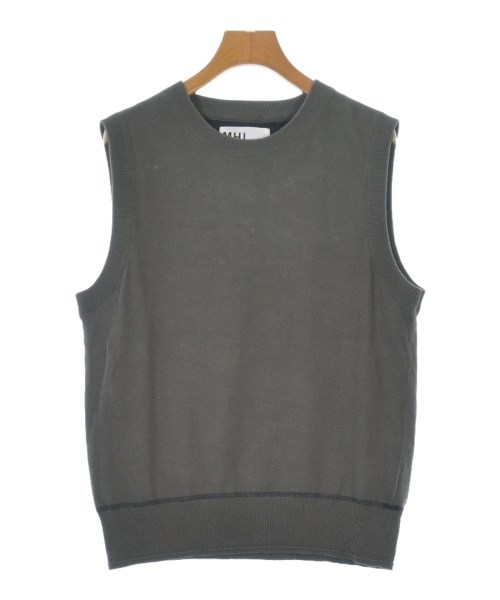 MHL.(エムエイチエル)ベスト カーキ サイズ:2(M位)/2200658294068