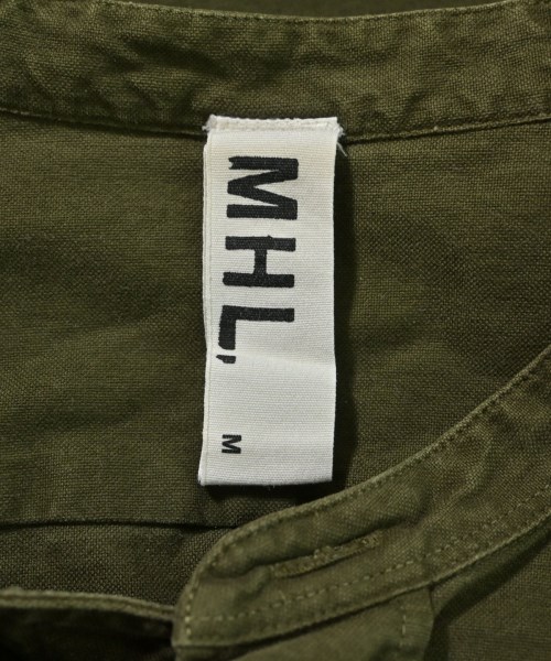 MHL.（エムエイチエル）カジュアルシャツ カーキ サイズ:M メンズ/2200658889110