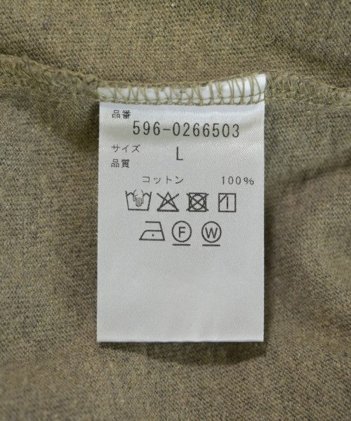 MHL.（エムエイチエル）Tシャツ・カットソー ベージュ サイズ:L メンズ/2200711008168