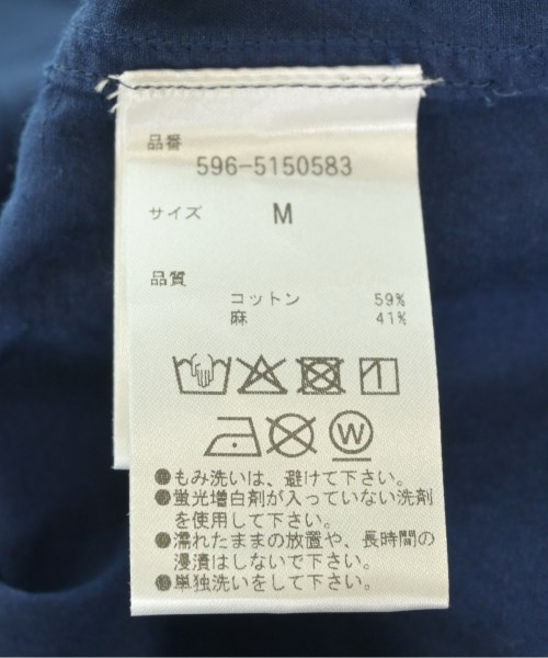 MHL.（エムエイチエル）カジュアルシャツ 紺 サイズ:M メンズ/2200711595071