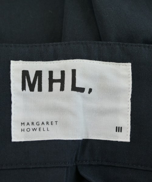 MHL.（エムエイチエル）ロング・マキシ丈スカート 紺 サイズ:3(L位) レディース/2200709957027