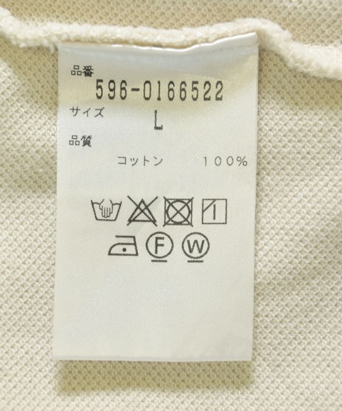 MHL.（エムエイチエル）Tシャツ・カットソー ベージュ サイズ:L メンズ/2200713879070