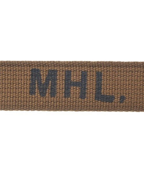 MHL.（エムエイチエル）ベルト 茶 サイズ:- レディース/2200715715031